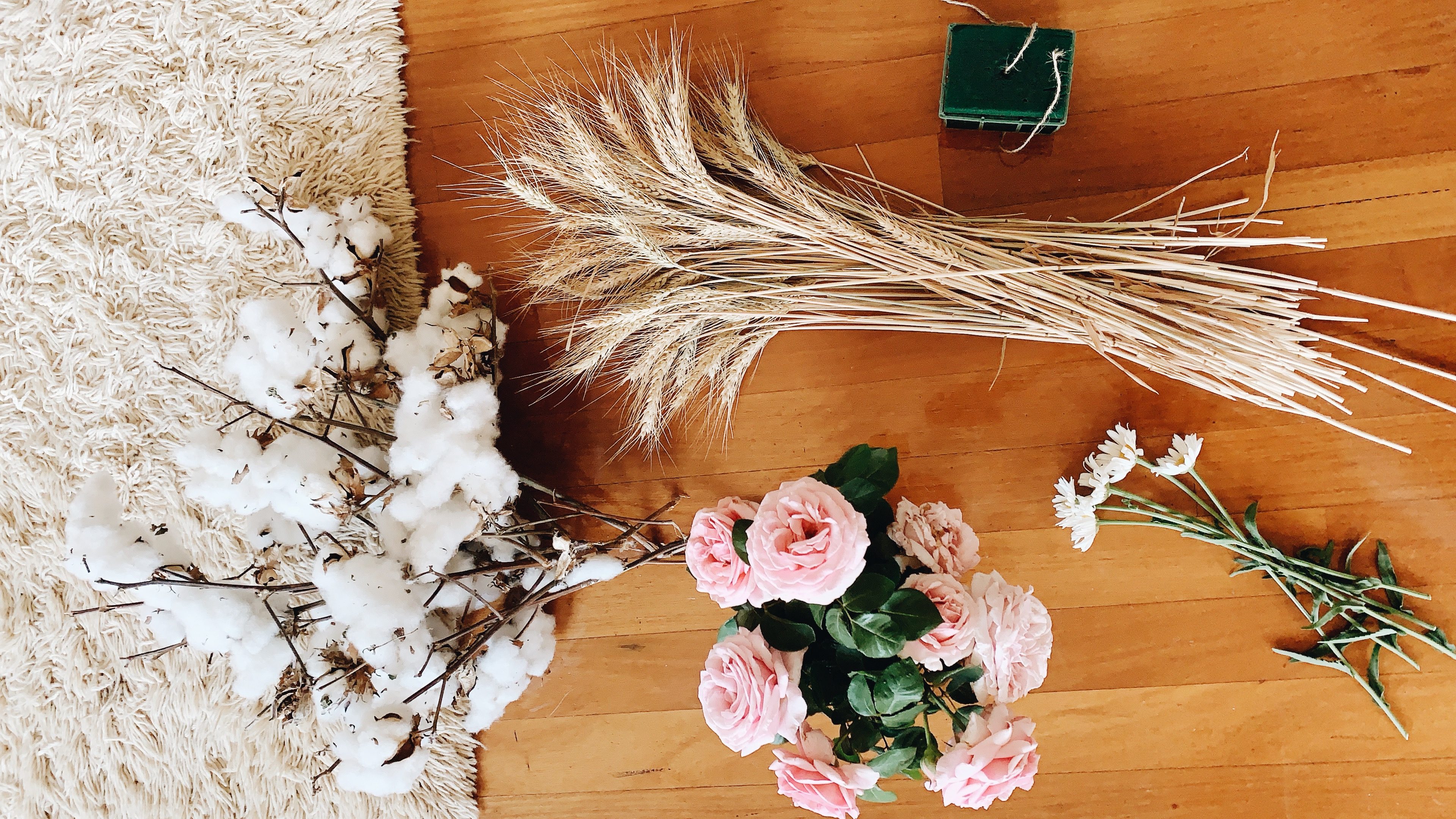 Make this DIY Hanging Floral Installation