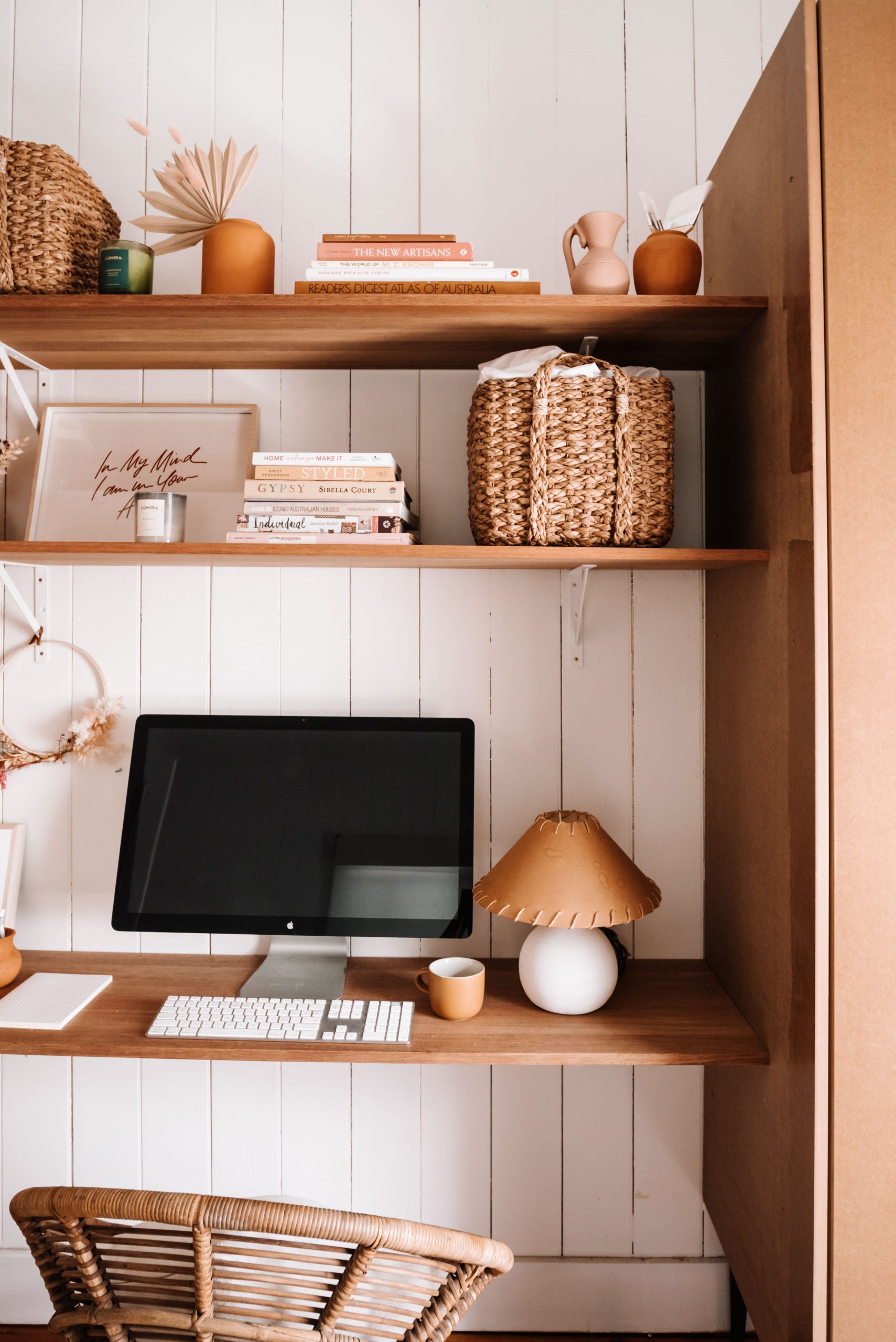 How We Repurposed Our Wardrobes Into A Built In Desk