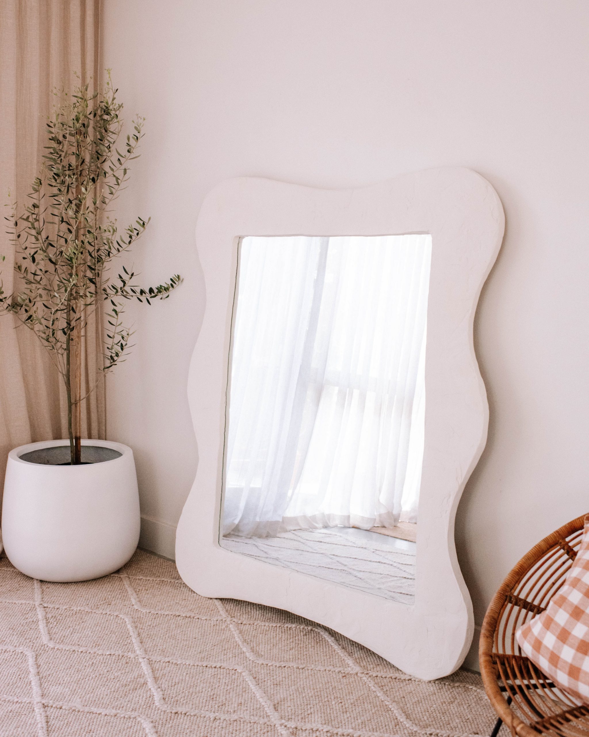 Mirror Series: Making A Floor Length Wavy Mirror