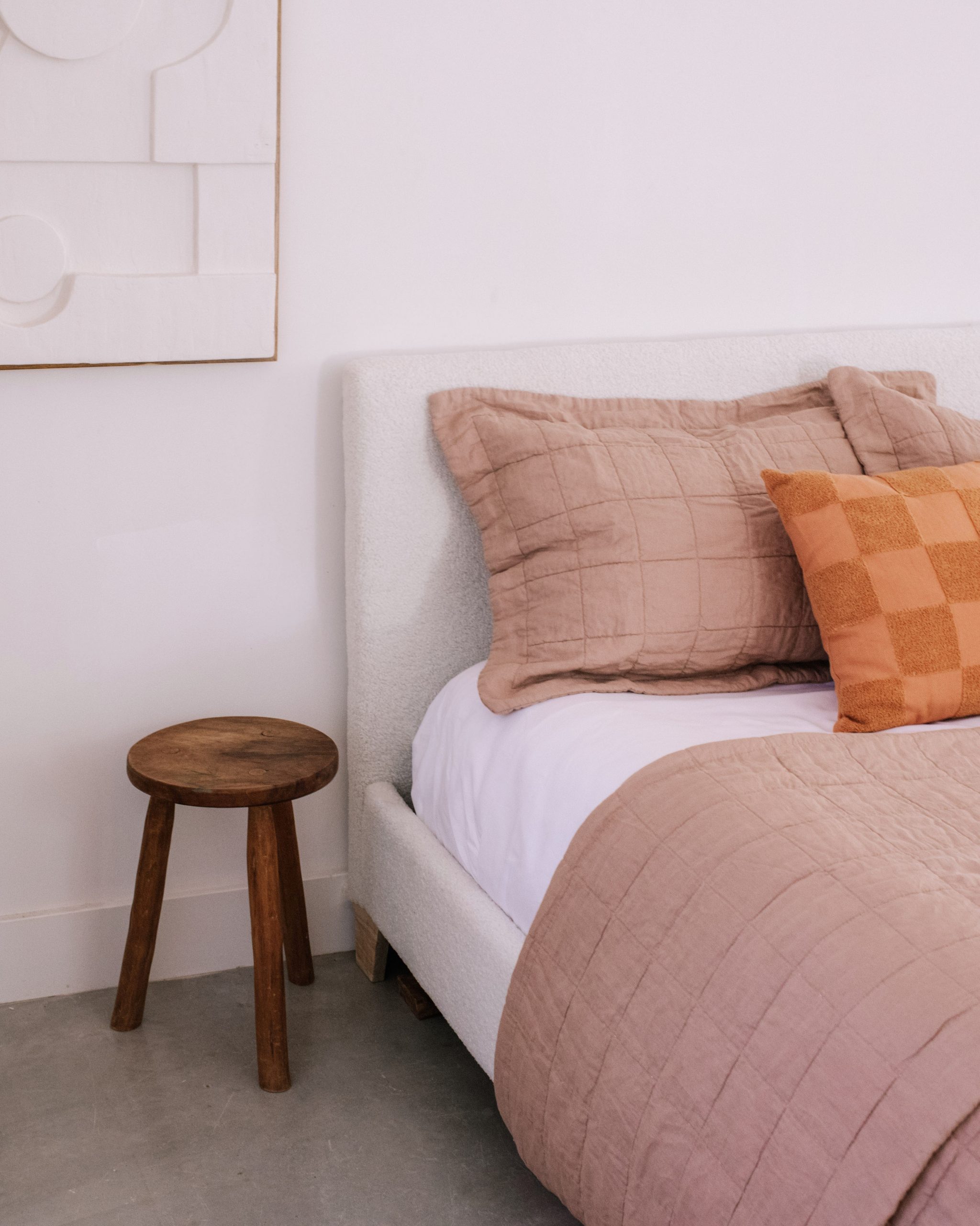 Making an Upcycled Upholstered Bedframe