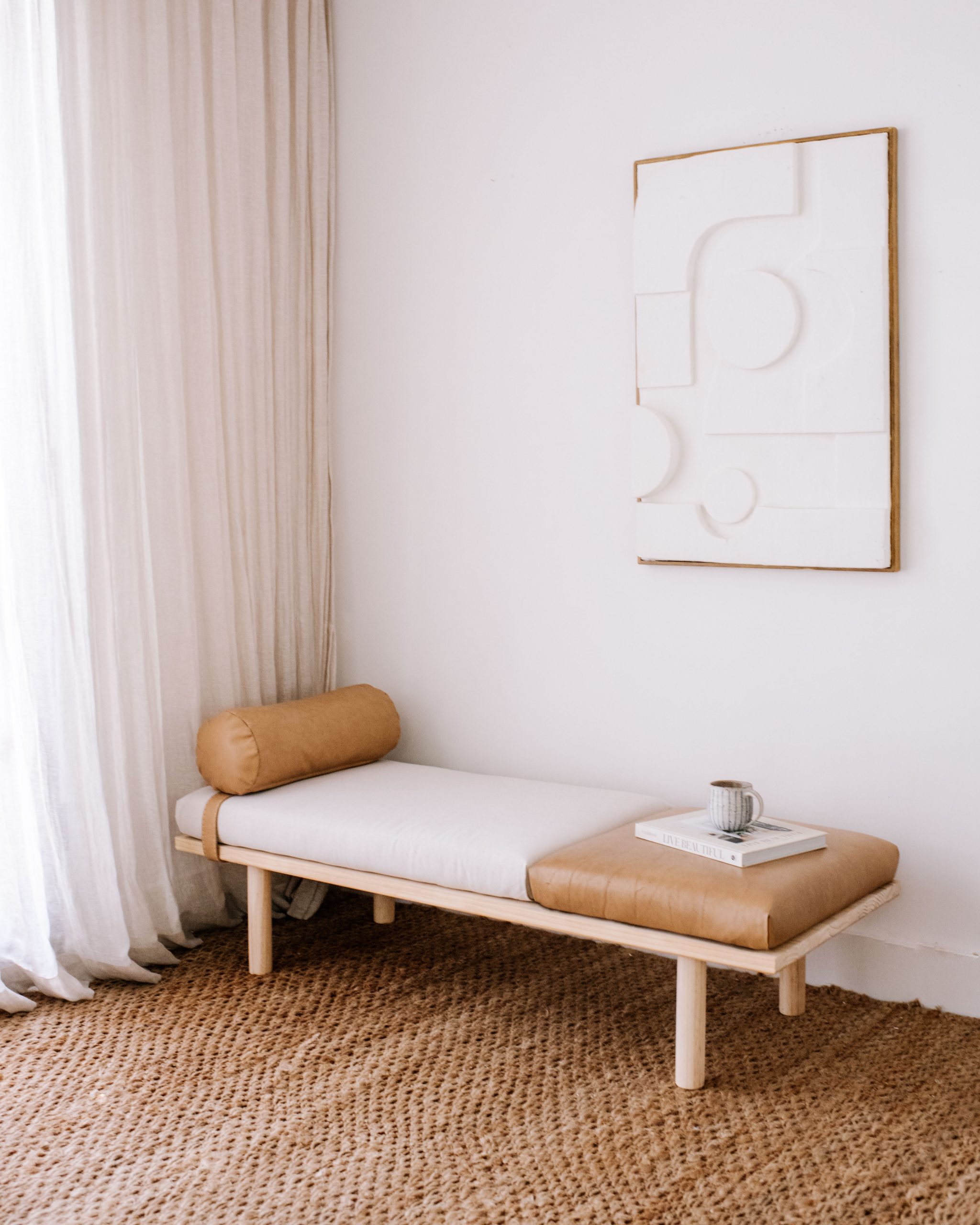 Making an Upcycled Leather Day Bed (Using Salvaged Leather!)