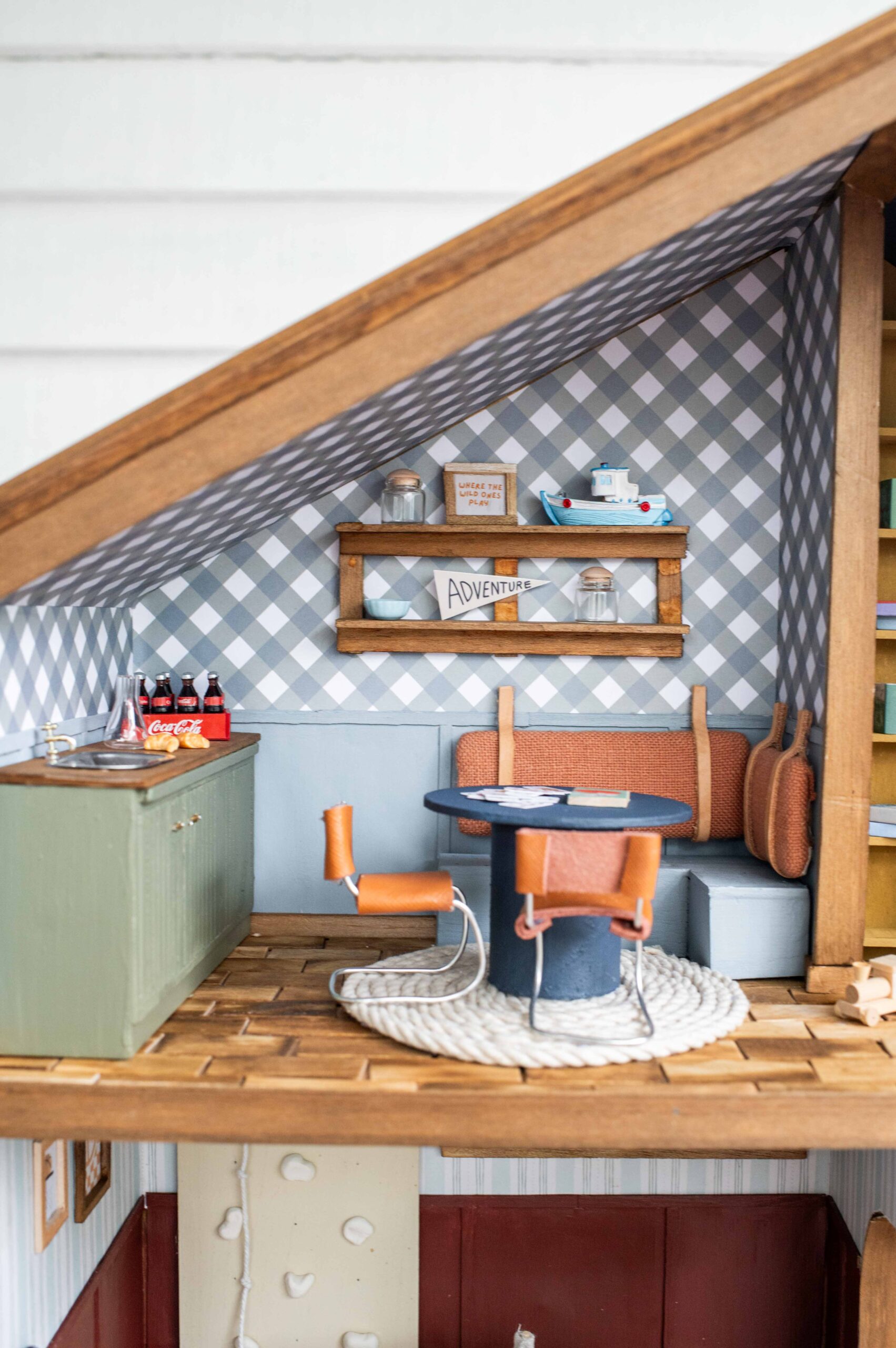 Mini Clubhouse (Boy's Dollhouse) Reveal!