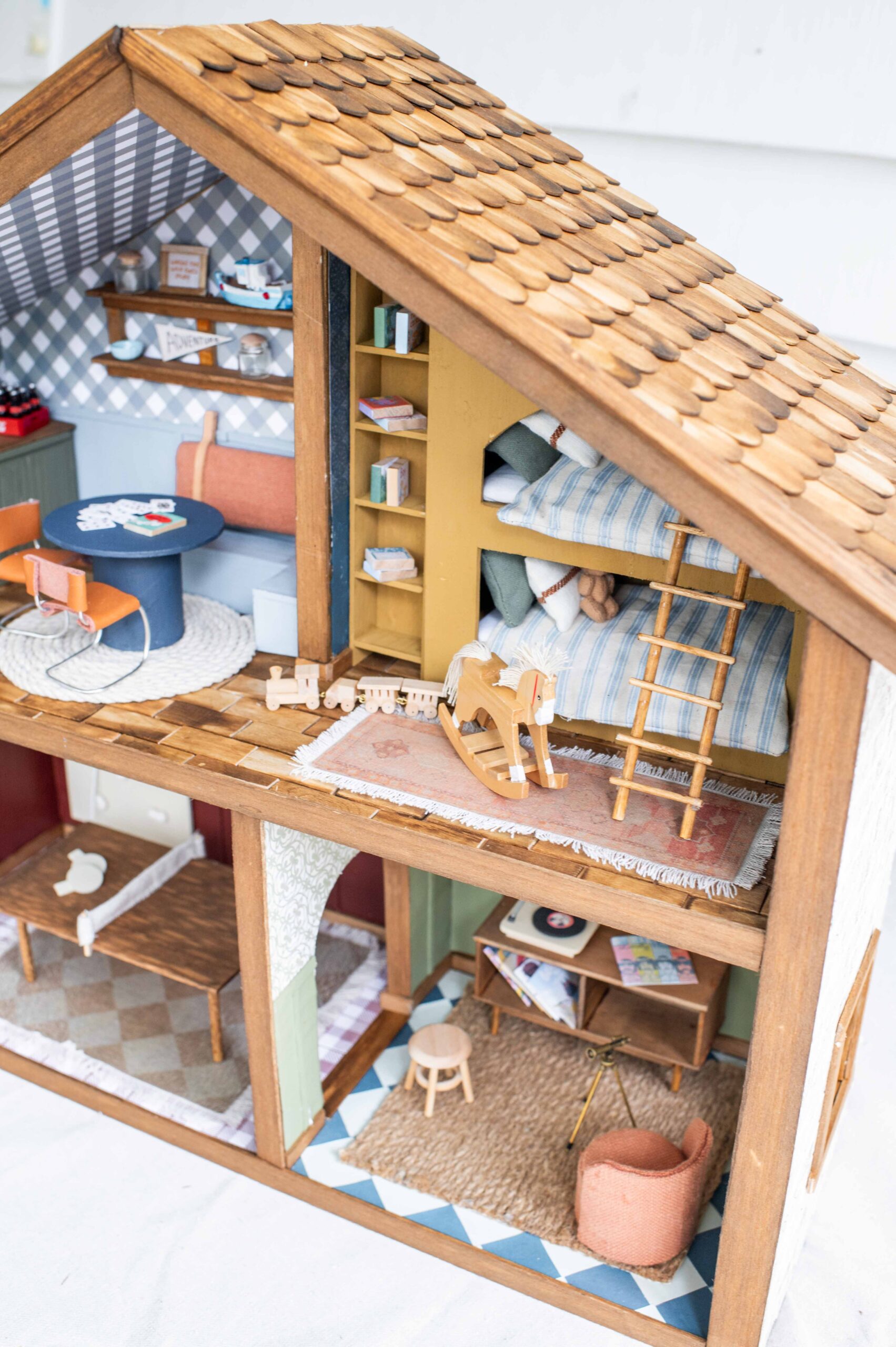 Mini Clubhouse (Boy's Dollhouse) Reveal!