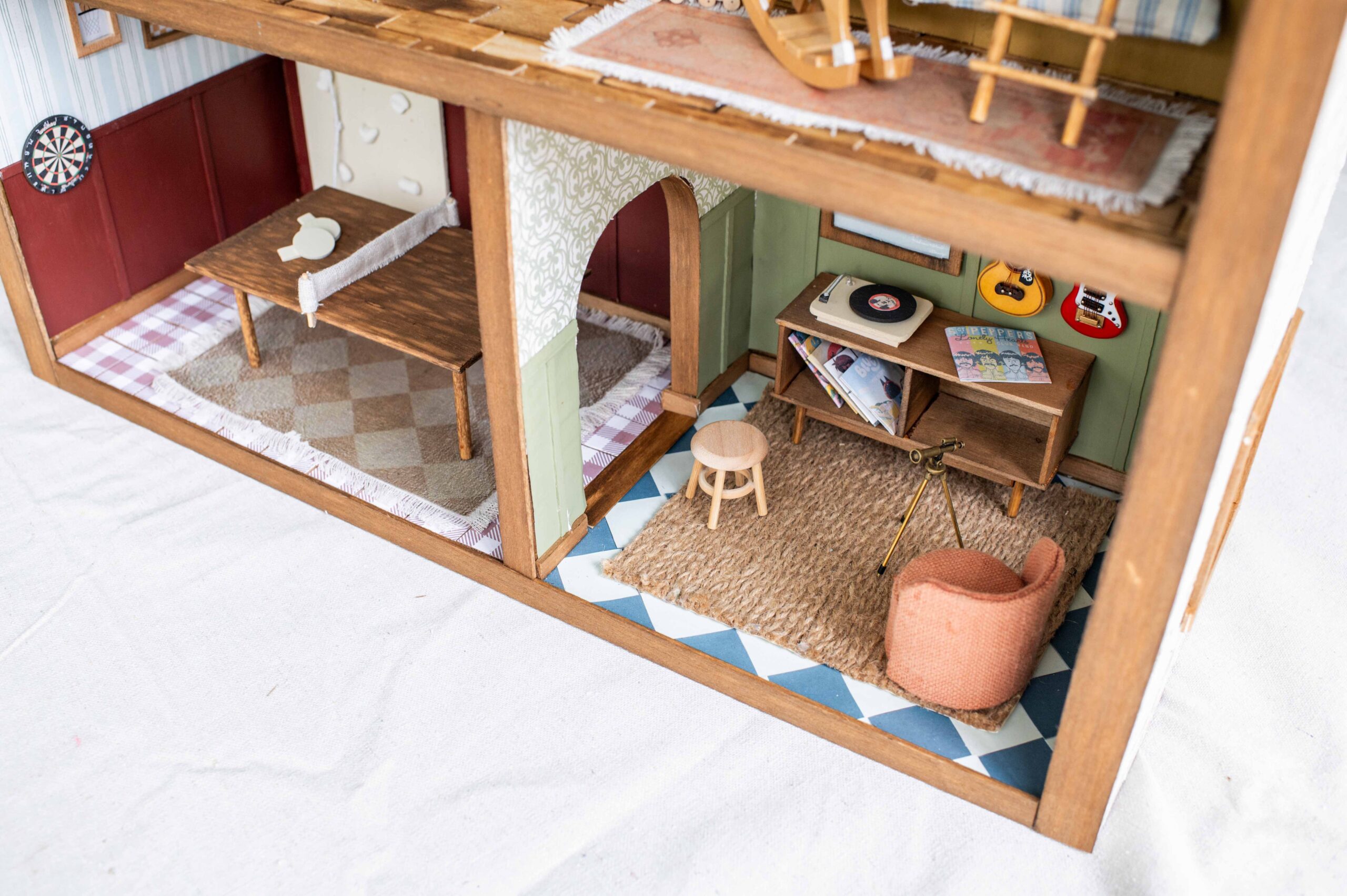 Mini Clubhouse (Boy's Dollhouse) Reveal!
