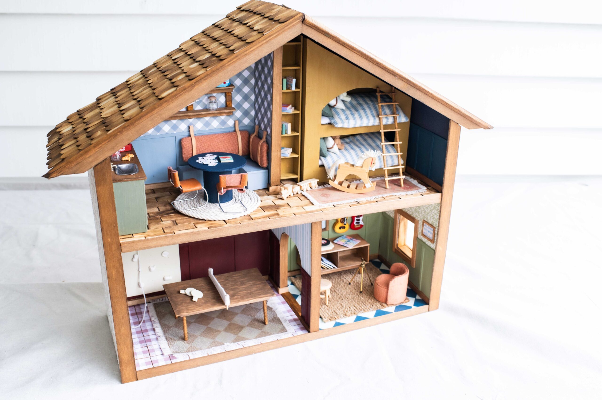 Mini Clubhouse (Boy's Dollhouse) Reveal!
